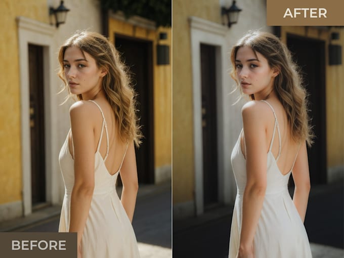 do professional photo editing and color correction
