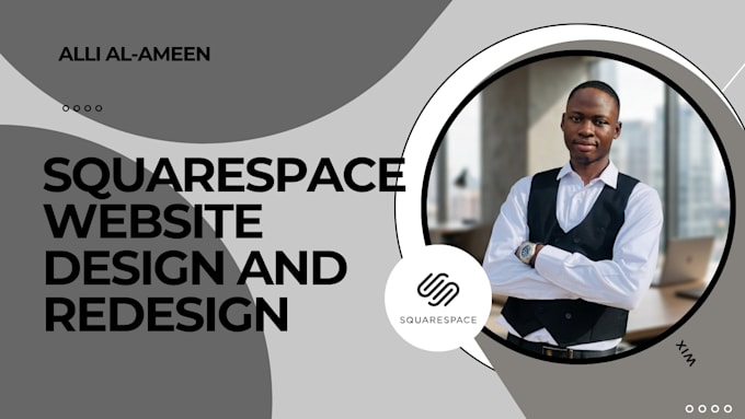 build squarespace website design and redesign