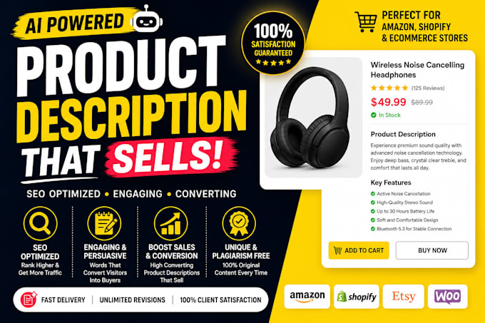 write SEO product descriptions for your store