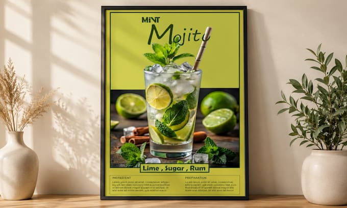design professional and eye catching posters