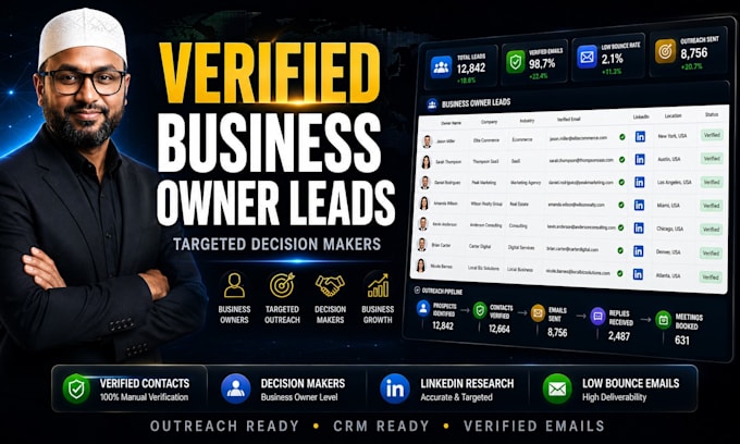provide decision maker verified leads