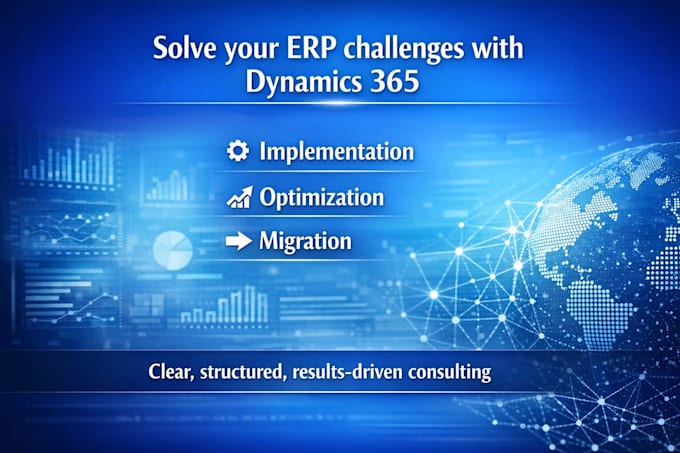 be your dynamics 365 finance and operations consultant
