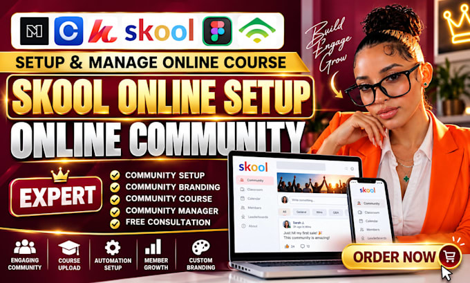 setup skool online community setup skool community setup skool community setup