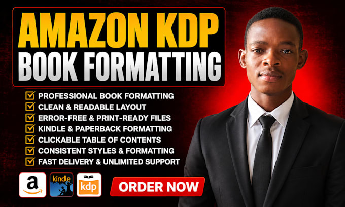 do amazon KDP formatting kindle ebook formatting paperback book formatting