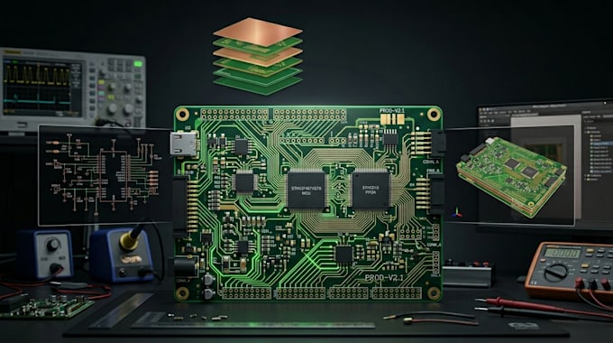 provide you with expert single and multilayer pcb design services