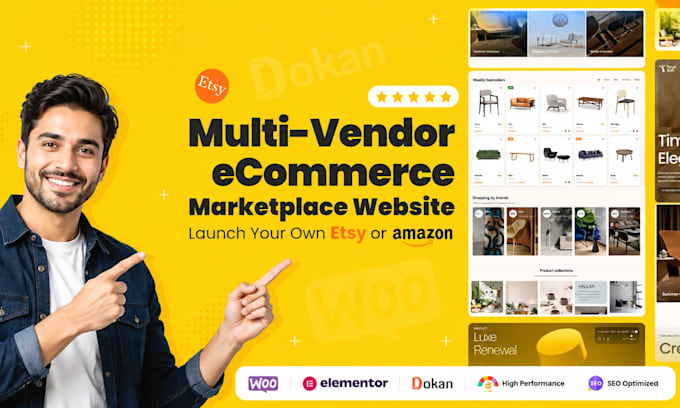 create multivendor website on wordpress laravel opencart