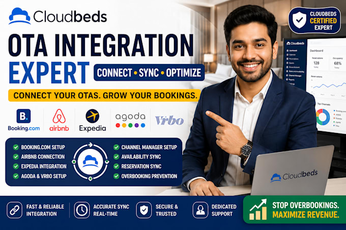 setup cloudbeds ota integration channel manager fix cloudbed