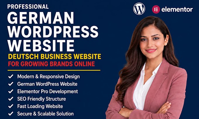 build german wordpress website german website deutsch wordpress website
