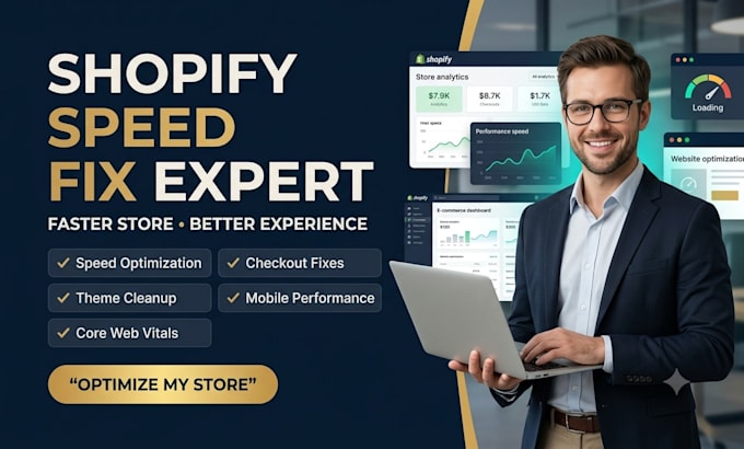 fix shopify speed issues, optimize page speed and improve loading time