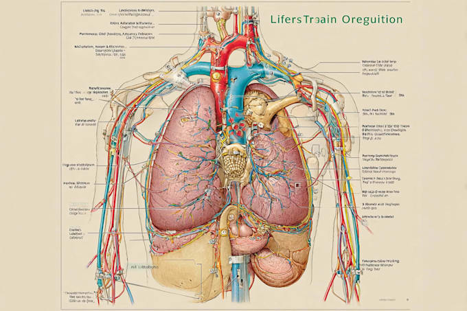 draw detailed medical illustrations