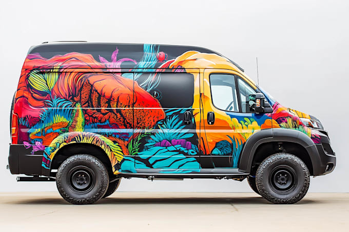 professional vehicle wrap design, car wrap