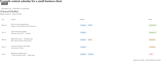 business assistant, personal assistant