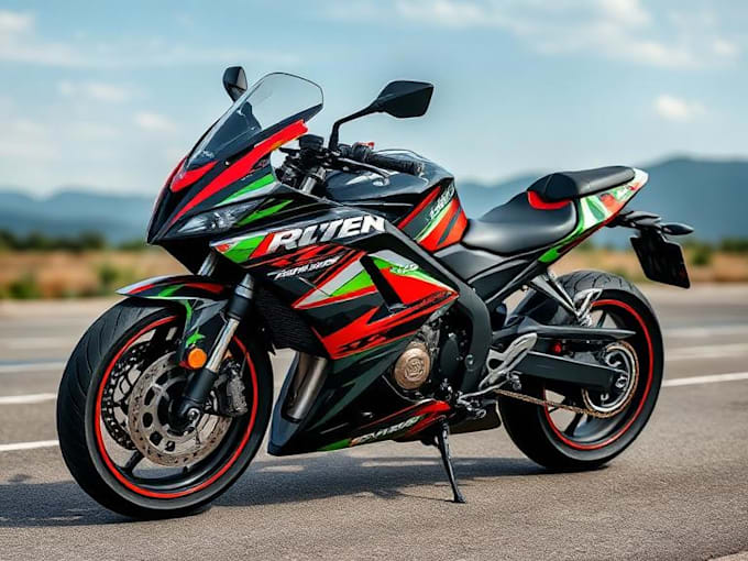 create motorcycle wrap design, car wrap and vehicle wrap design