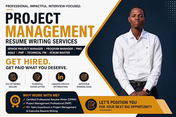write agile, pmo, and senior project manager resumes