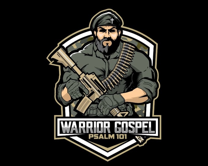 create unique veterans and military logo