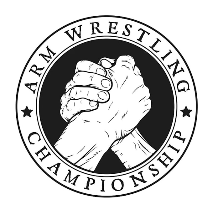 create a vintage wrestling mascot logo design