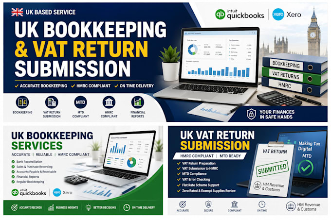 prepare and file UK vat returns to hmrc