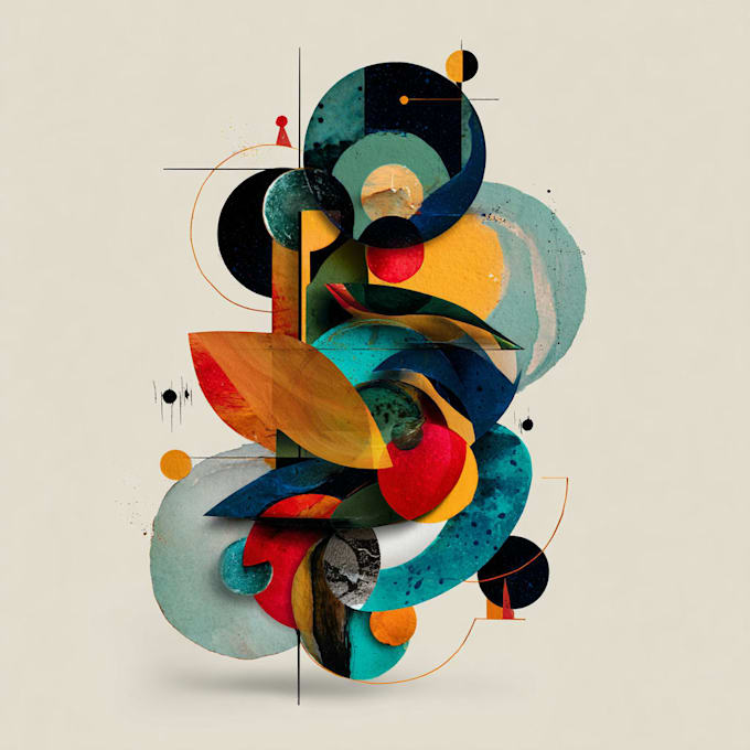 create stunning custom abstract art for your space