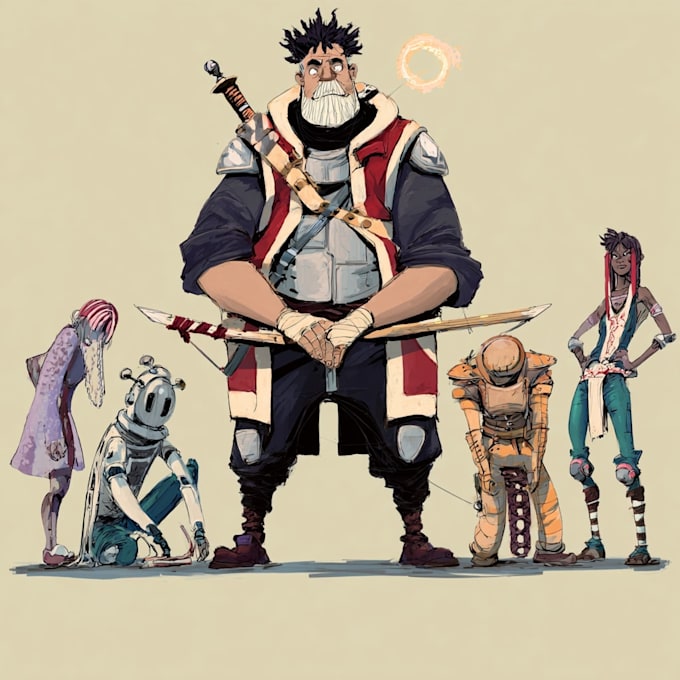 make creative concept art