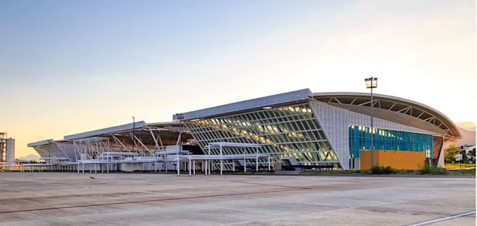 create a valent airport parking, scenery design, runaway layout, msfs simulator