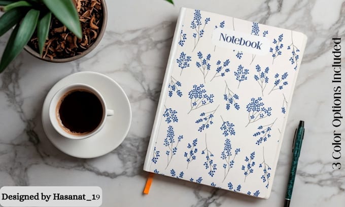 design a custom digital planner, or notebook coverdesign