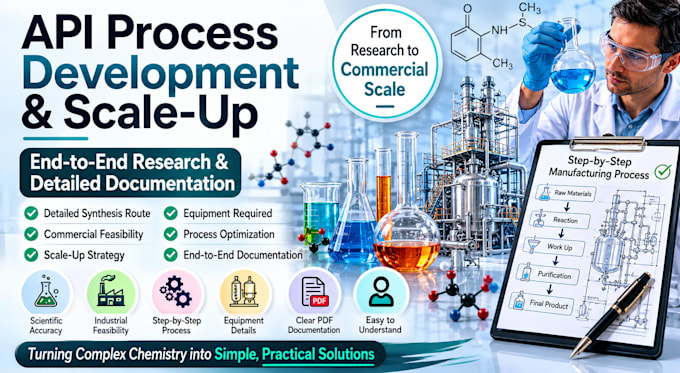 provide organic process development for apis and intermediates