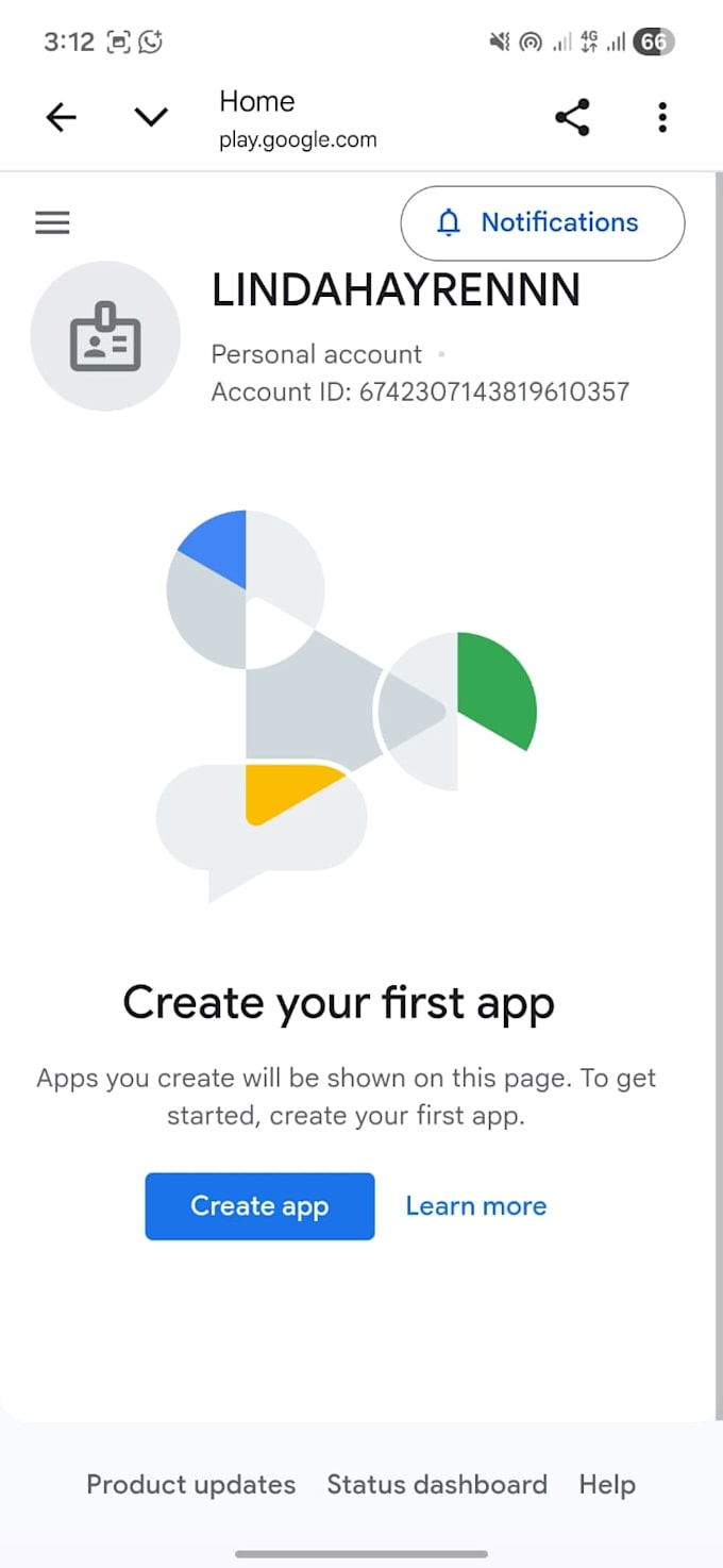 create and verify google play console developer account