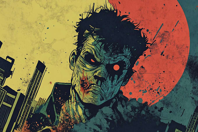 create comic book art