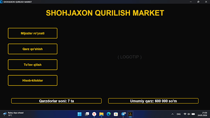 build a custom python desktop application for your business