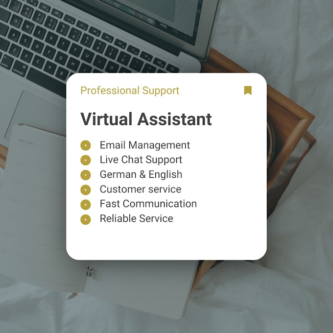 be your virtual assistant for email and chat customer support