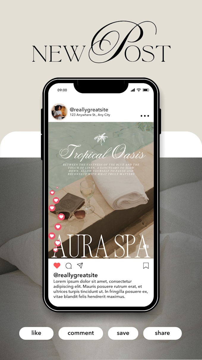 create instagram posts for your brand
