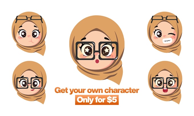 design children cute character illustration