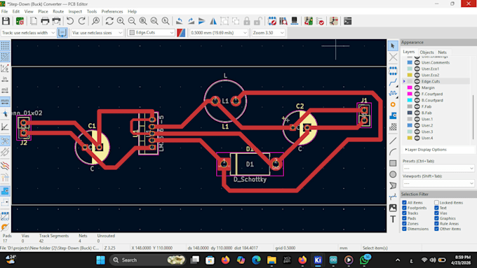 design professional pcb and schematic using altium,kicad