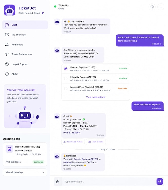 build custom ai chatbots for your  website and business