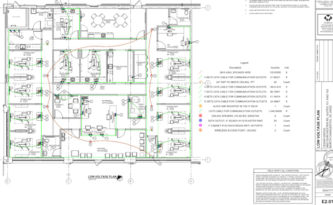 do low voltage estimation, takeoff and boq