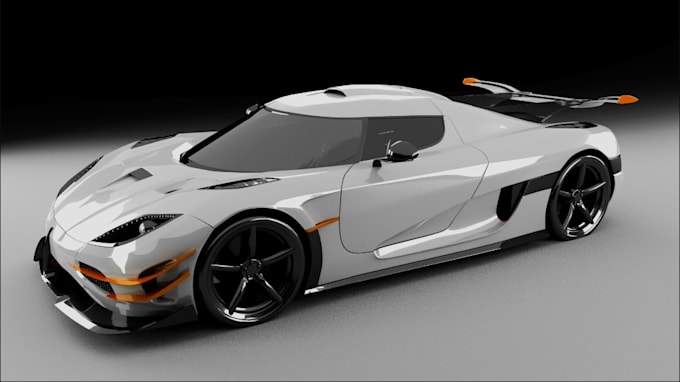 create ultra realistic 3d car models, custom game vehicles, and cgi rendering