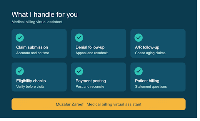 your medical VA for billing and rcm support