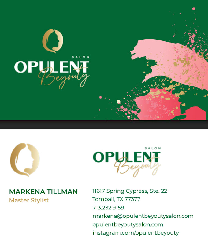 create custom crafted branded business cards