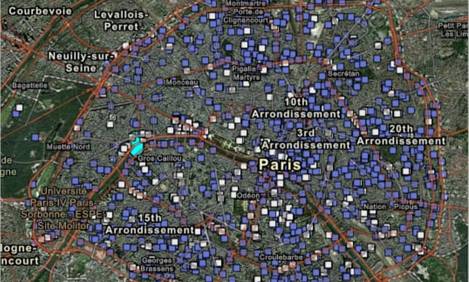 create custom gis map choropleth thematic map and spatial data visualization