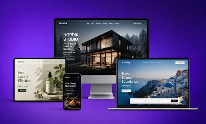 design wordpress website development as wordpress developer for business website