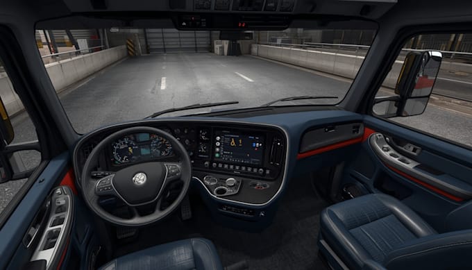 customize ets2 truck interior and dashboard setup
