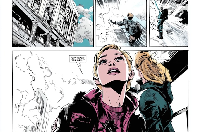 create stunning comic book illustrations and fan art