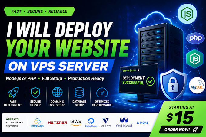 migrate your website to new vps server