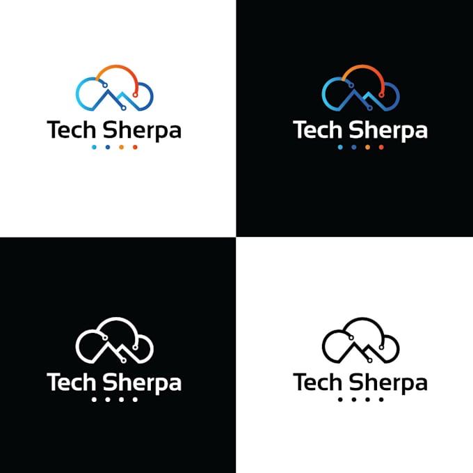 design a modern tech startup logo for your brand