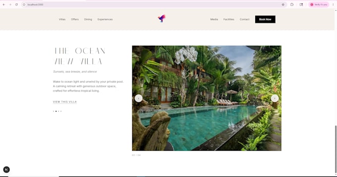 create a modern responsive business website