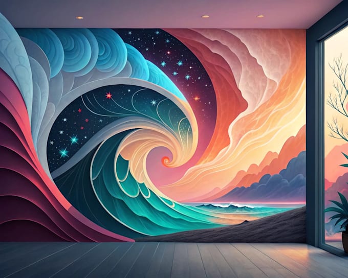 create stunning custom abstract art for your space