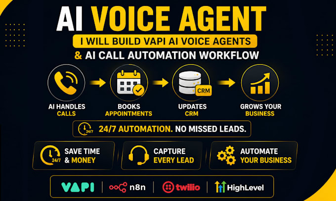 build vapi ai voice agents and ai call automation workflows
