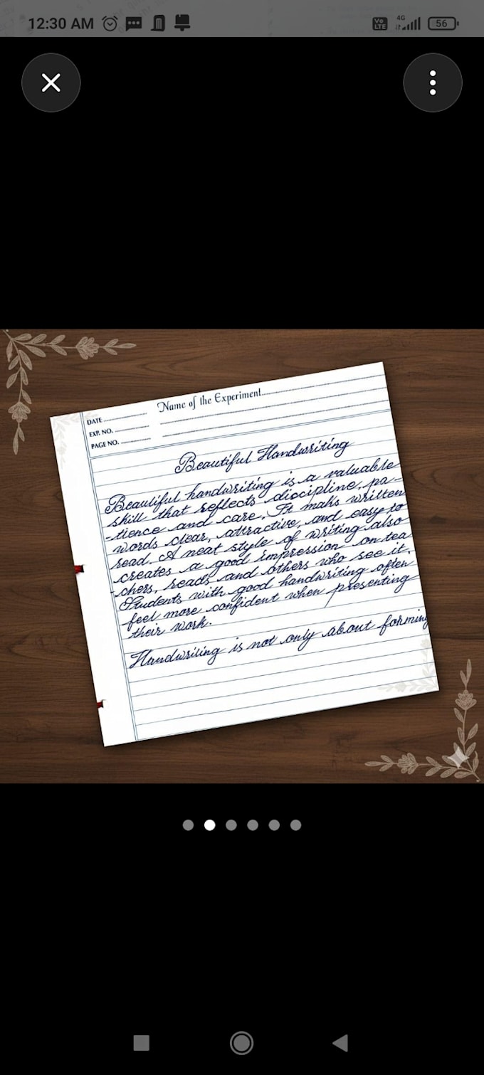 beautyful hand writing expert
