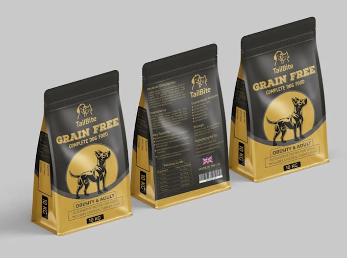 do product packaging design, pouch design and bag design