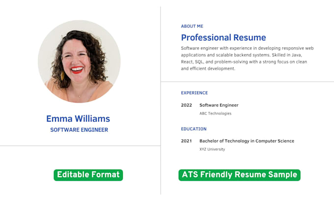 create ats friendly resume CV and linkedin optimization